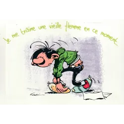 Gaston Lagaffe - Je me traine une vieille flemme