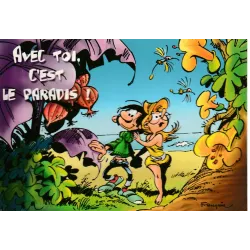 Gaston Lagaffe - Avec toi c'est le paradis
