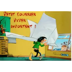 Gaston Lagaffe - Petit courrier hyper important