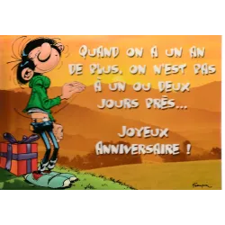 Gaston Lagaffe - Quand on a un an de plus