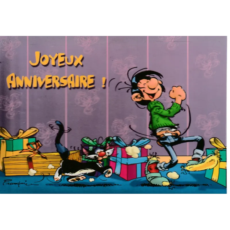 Gaston Lagaffe - Joyeux anniversaire