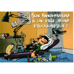 Gaston Lagaffe - A un vrai jeune d'aujourd'hui