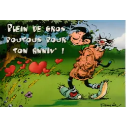 Gaston Lagaffe - Plein de gros poutous