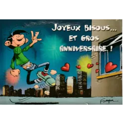 Gaston Lagaffe - Joyeux bisous