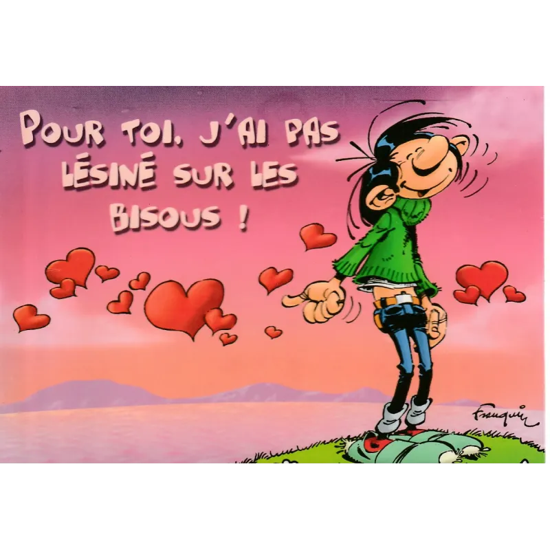 Gaston Lagaffe - Pour toi j'ai pas lésiné