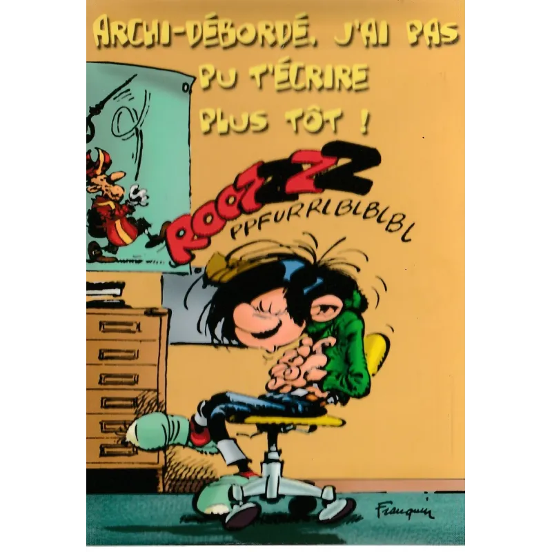 Gaston Lagaffe - Archi-débordé