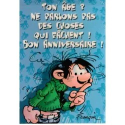 Gaston Lagaffe - Ton age ne parlons pas des choses qui fâchent