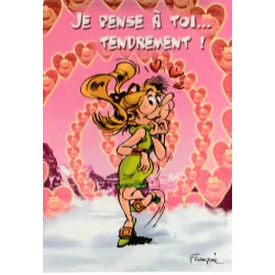 Gaston Lagaffe - Je pense à toi tendrement