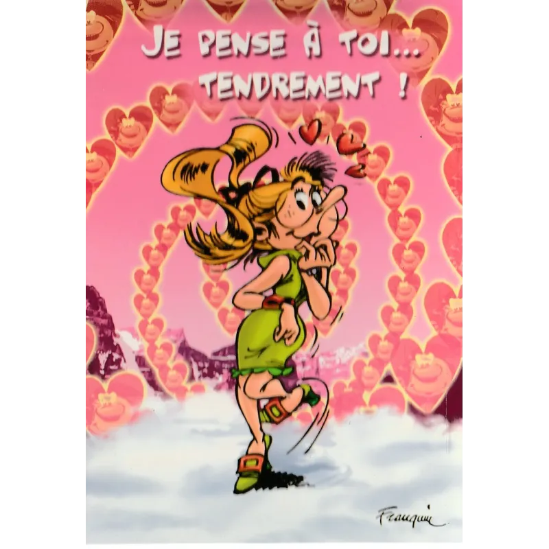 Gaston Lagaffe - Je pense à toi tendrement