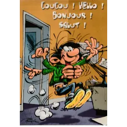 Gaston Lagaffe - Coucou hello bonjour salut
