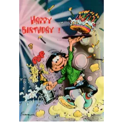 Gaston Lagaffe - Happy birthday