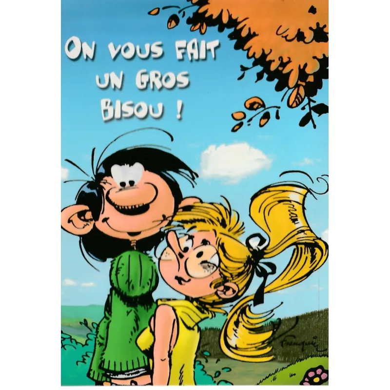 Gaston Lagaffe - On vous fait un gros bisou