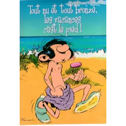 Gaston Lagaffe - Tout nu et tout bronzé