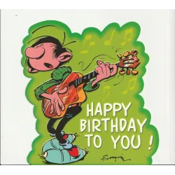 Gaston Lagaffe - Happy birthday to you