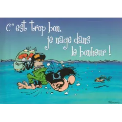 Gaston Lagaffe - Je nage dans le bonheur