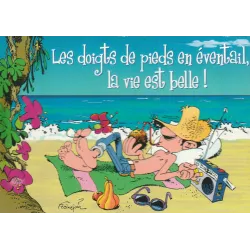 Gaston Lagaffe - Les doigts de pieds en éventail