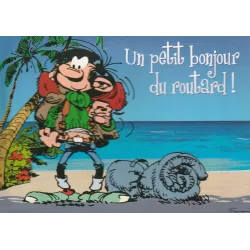 Gaston Lagaffe - Un petit bonjour du routard