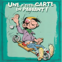 Gaston Lagaffe - Un petite carte en passant