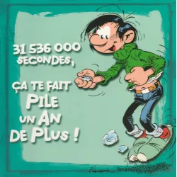 Gaston Lagaffe - 31.536.000 secondes