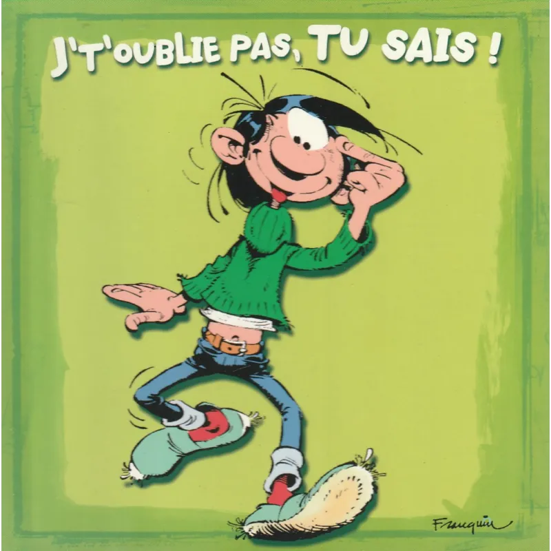 Gaston Lagaffe - J't'oublies pas tu sais