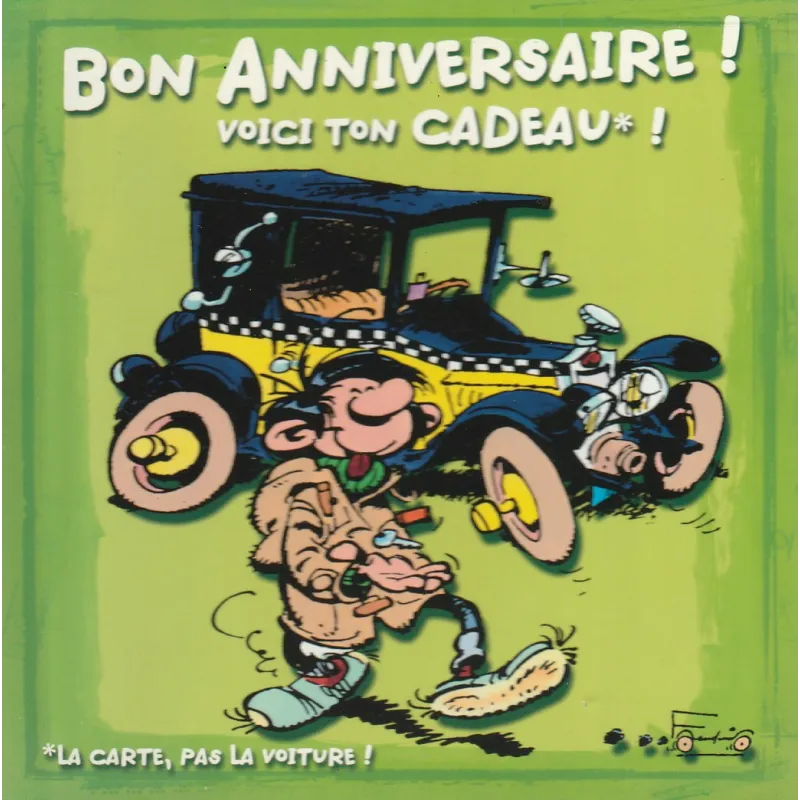 Gaston Lagaffe - Voici ton cadeau