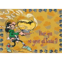 Gaston Lagaffe - Pour qui ce gros gâteau?