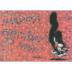 Gaston Lagaffe - Happy birthday to you