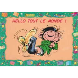 Gaston Lagaffe - Hello tout le monde