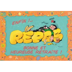 Gaston Lagaffe - Bonne et heureuse retraite