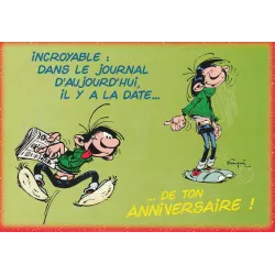 Gaston Lagaffe - Dans le journal d'aujourd'hui