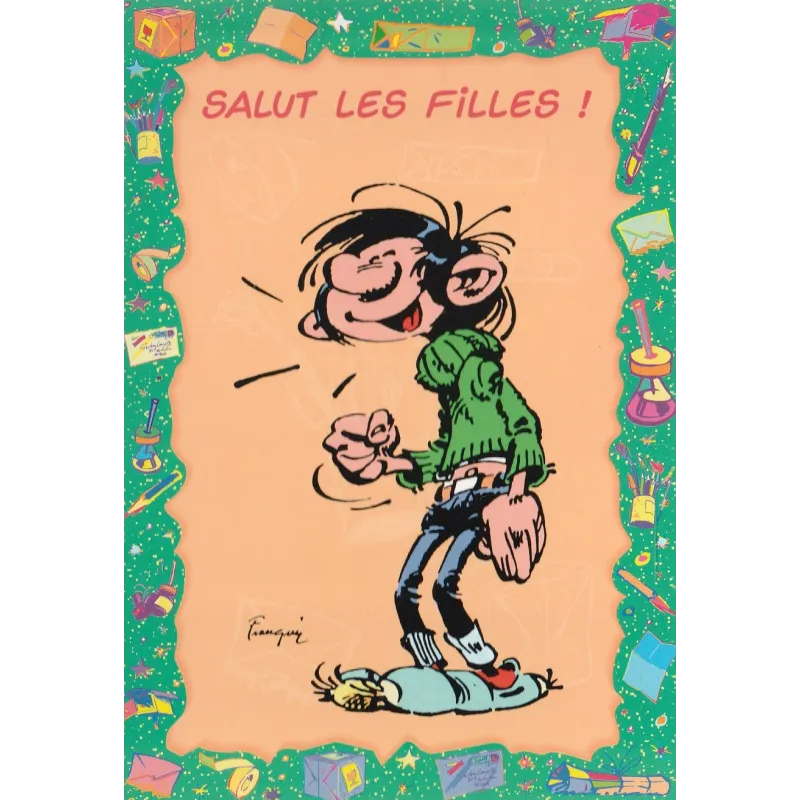 Gaston Lagaffe - Salut les filles