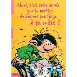 Gaston Lagaffe - Arrête de donner ton linge à ta mère