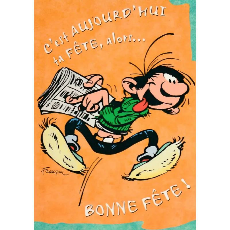 Gaston Lagaffe - C'est aujourd'hui ta fête