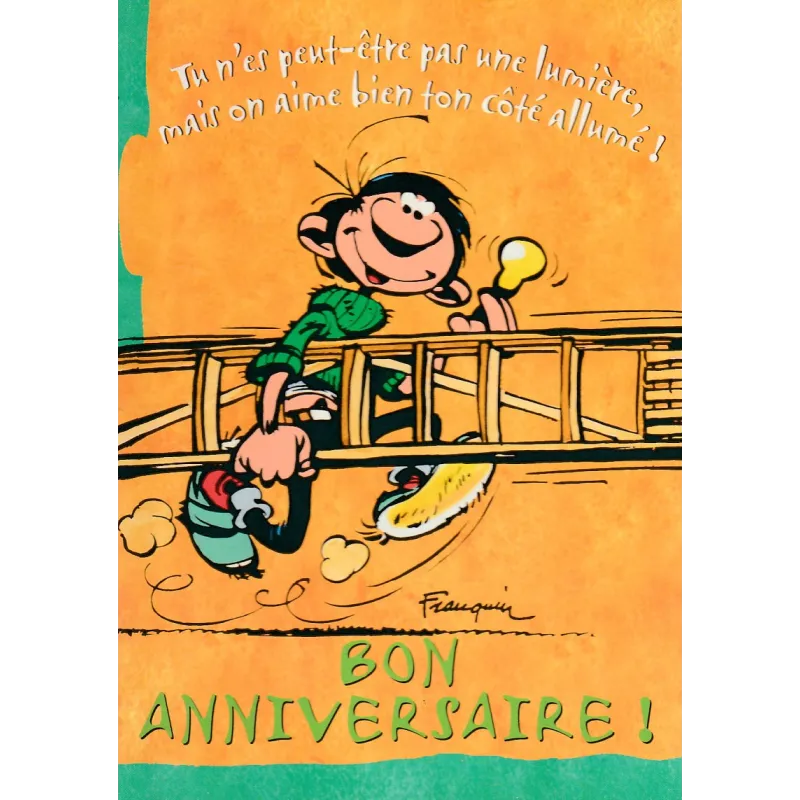 Gaston Lagaffe - Tu n'est pas une lumière mais...