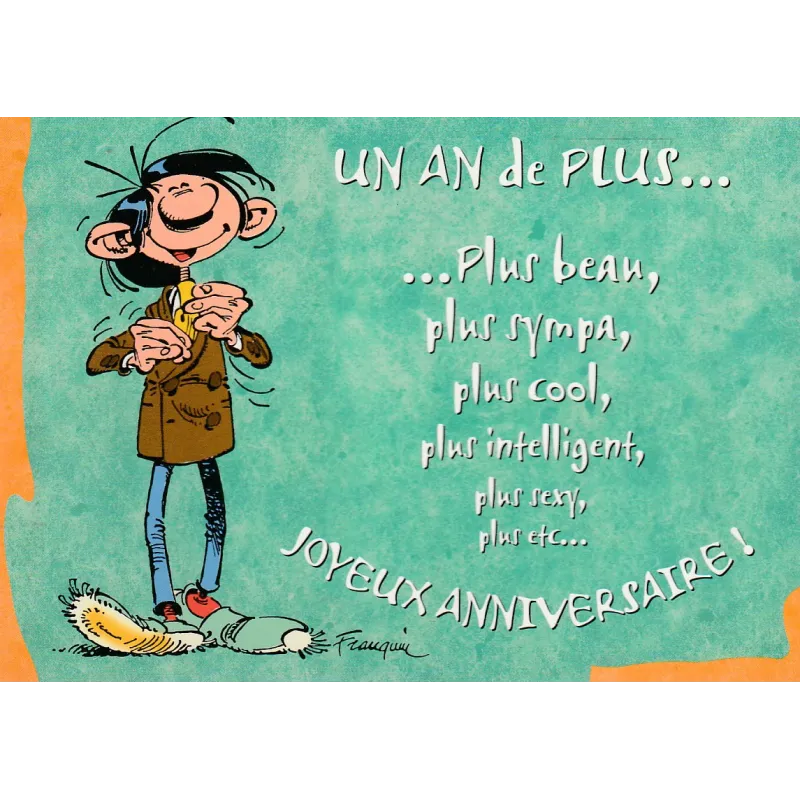 Gaston Lagaffe - Plus beau plus sympa plus...