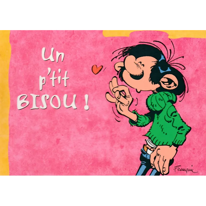 Gaston Lagaffe - Un p'tit bisou