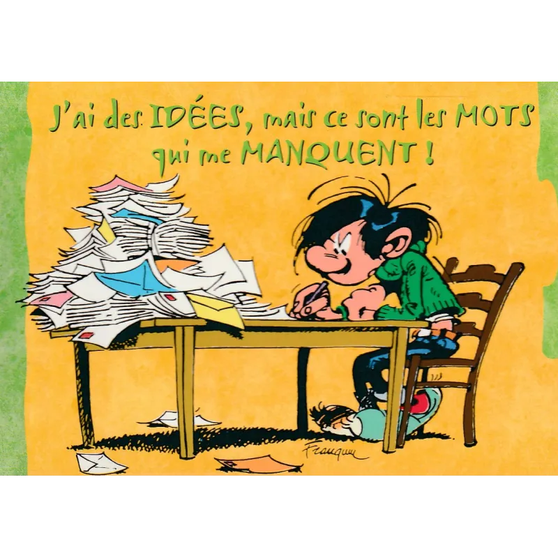 Gaston Lagaffe - J'ai des idées