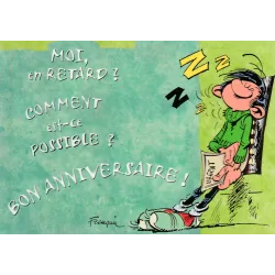 Gaston Lagaffe - Moi en retard...