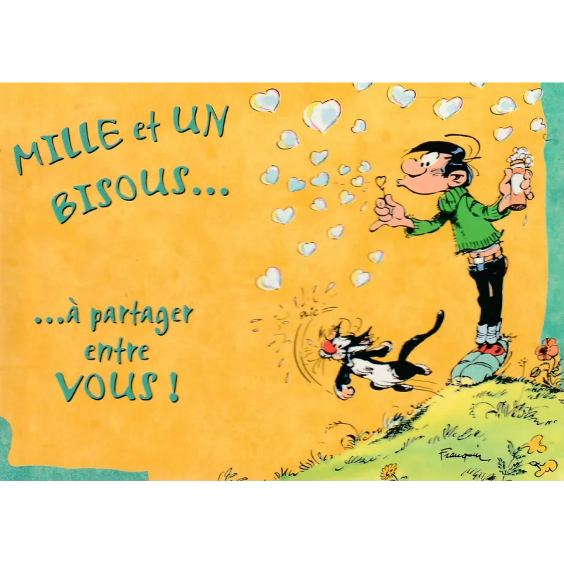 Gaston Lagaffe - Mille et un bisous
