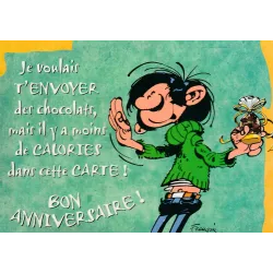 Gaston Lagaffe - Je voulais t'envoyer du chocolat