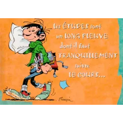 Gaston Lagaffe - Les études sont un long fleuve