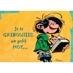 Gaston Lagaffe - Je te gribouille un petit mot