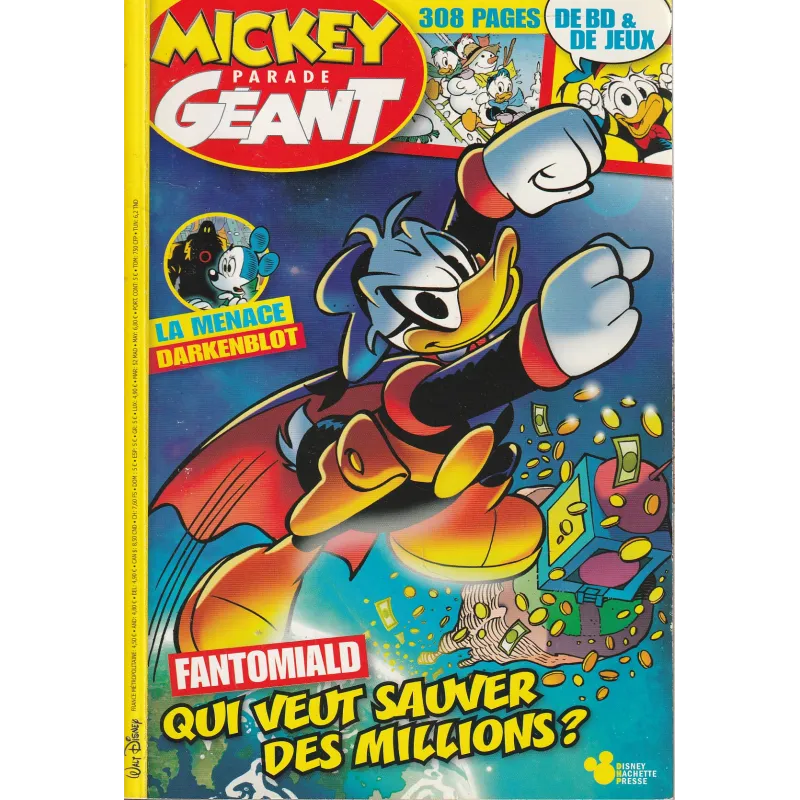 Mickey géant (349) - Fantomiald qui veut sauver des millions
