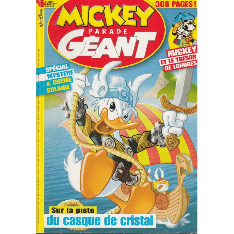 Mickey géant (335) - Sur la piste du casque de cristal