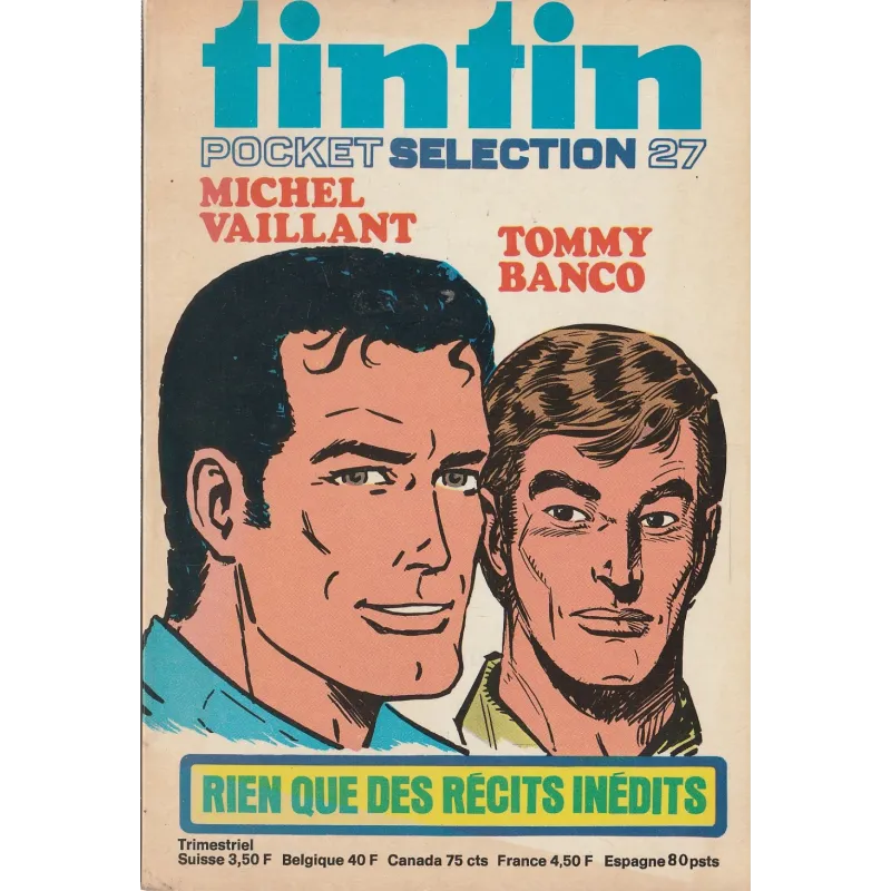 Tintin sélection (27) - Rien que des récits inédits Tintin sélection (27) - Rien que des récits inédits