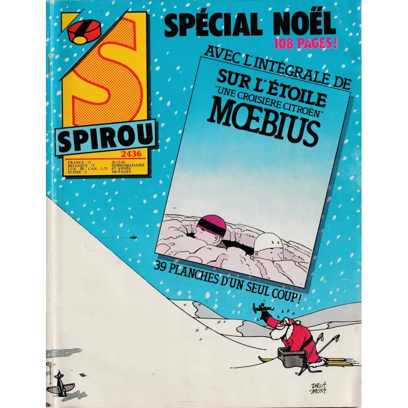 Spirou magazine (2436) + supplément Moebius