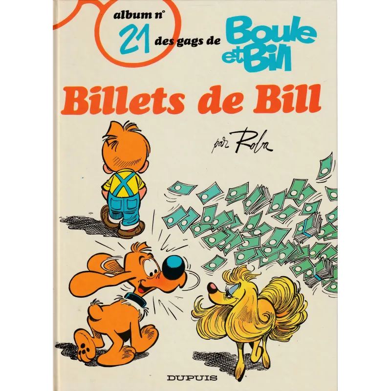 Boule et Bill (21) - Billets de Bill