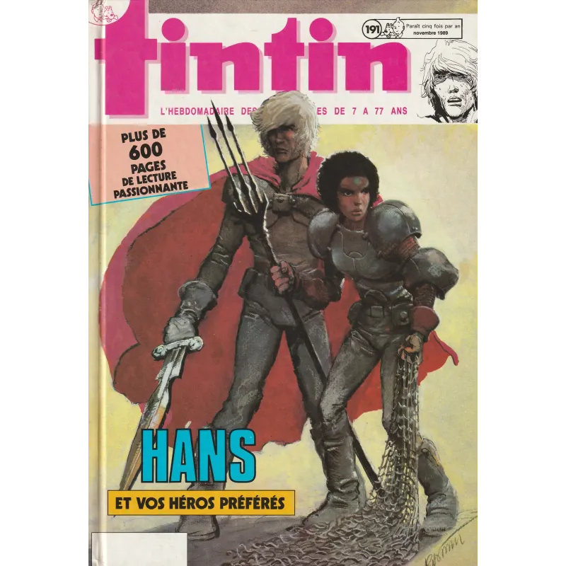 Recueil Tintin (191) - Tintin magazine