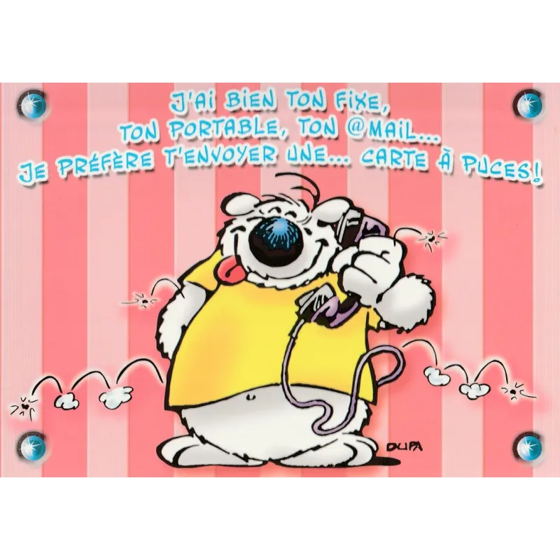 Cubitus - J'aime bien ton téléphone fixe mais ...