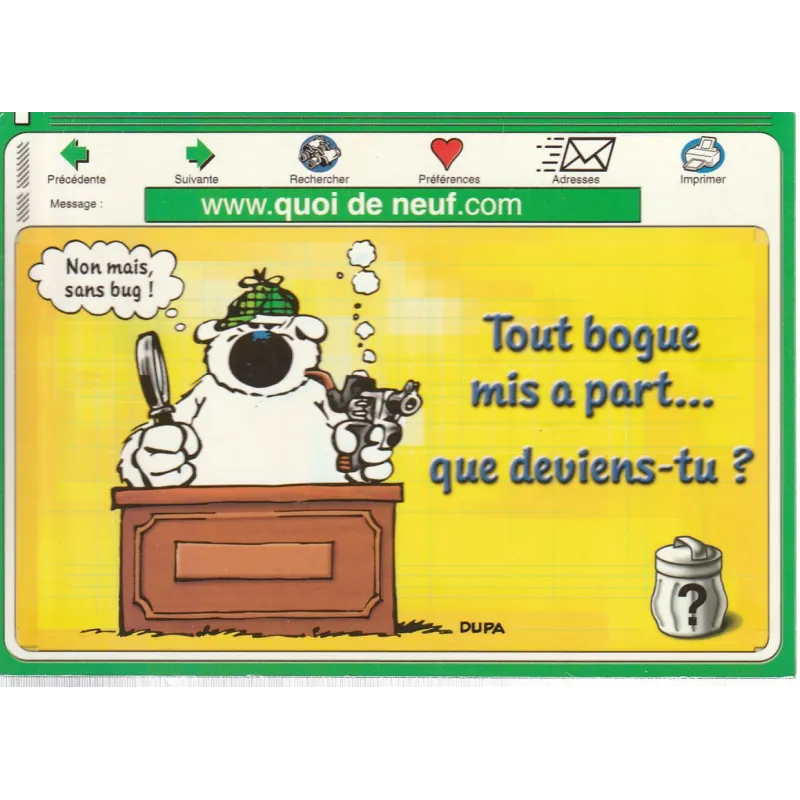 Cubitus - Tout bogue mis à part ...